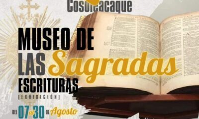 Llega a Cosoleacaque el Museo de las Sagradas Escrituras