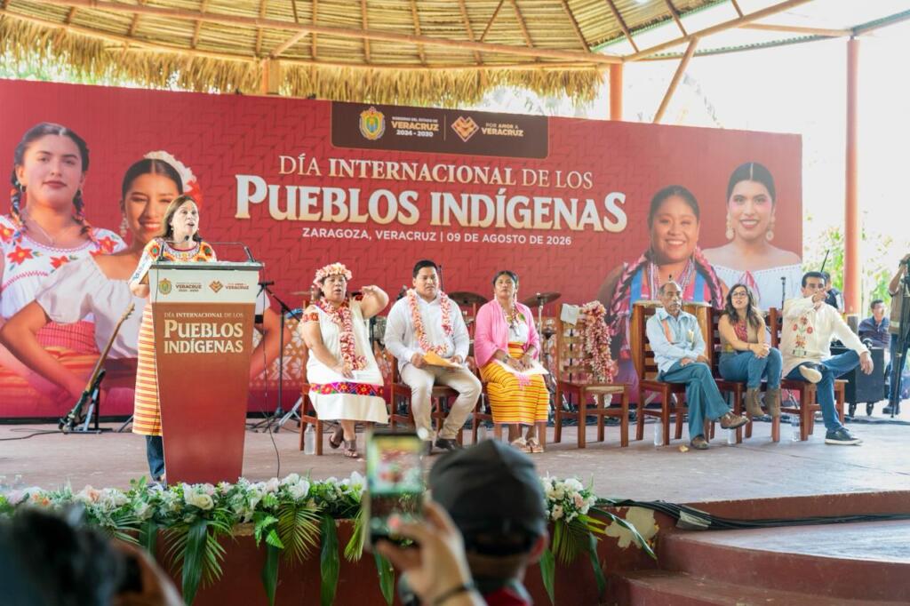 Minatitlán participa en celebración del Día Internacional de los Pueblos Indígenas en Zaragoza