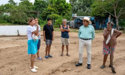 Impulsa Guillermo Reyes Espronceda el rescate de espacios públicos y atiende peticiones del Ejido Tacoteno