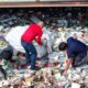 Atienden taponamiento de basura en el arroyo Acotope