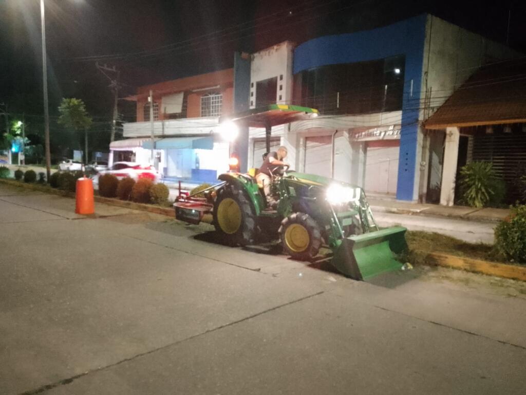 Continúan los trabajos para el mejoramiento de la imagen urbana