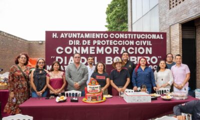 Reconoce Gobierno Municipal la valentía y vocación de servicio de los bomberos de Minatitlán