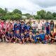 La colonia Tacoteno vive una jornada deportiva con la inauguración de su cancha de fútbol