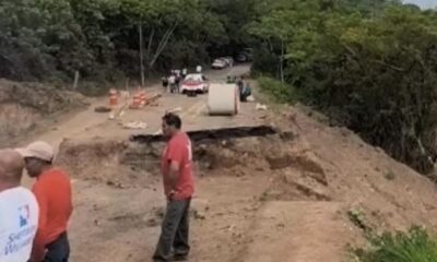 Levantan bloqueo en la carretera federal 180 tramo #Catemaco – #Cobarruvias