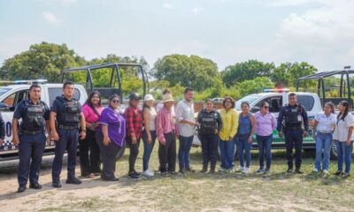 Más inversión en seguridad: Cosoleacaque incorpora tres nuevas patrullas