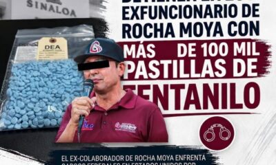 Detienen en EU a Ricardo Verduzco, exfuncionario de Rubén Rocha, con 111 mil pastillas de fentanilo