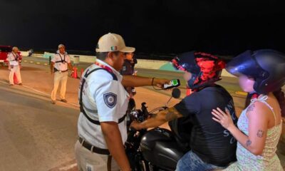 Regresa el operativo de alcoholimetría en Coatzacoalcos, infraccionan a mujeres y hombres por manejar ebrios