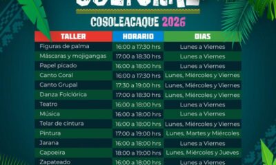 Casa de Cultura de Cosoleacaque abre inscripciones para sus talleres gratuitos de verano