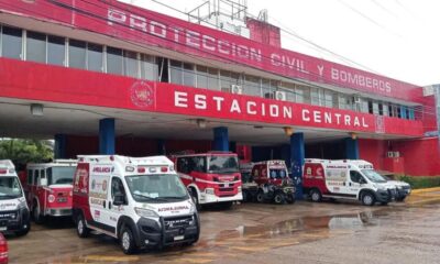Bomberos de Coatzacoalcos conmemoran su día con trabajo y el reconocimiento de la población