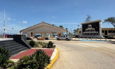 Comienza instalación del escenario y gradas para el Festival del Mar en Coatzacoalcos