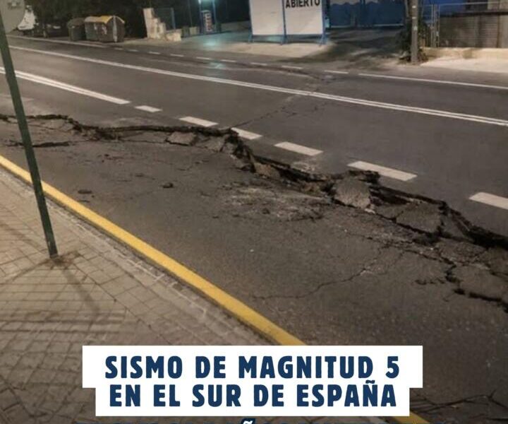 Sismo de magnitud 5 en el sur de España provoca daños materiales