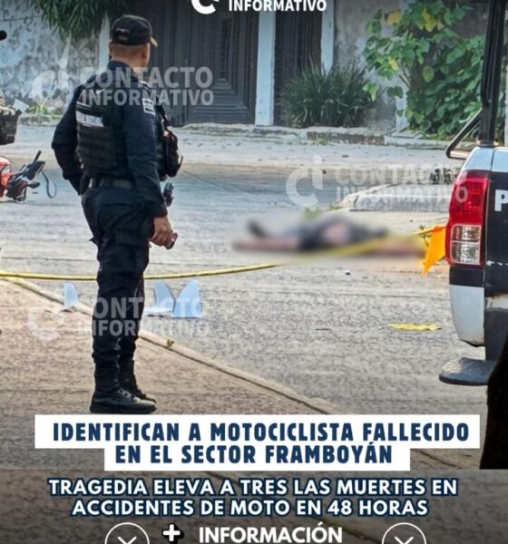 (+VÍDEO) Identifican a motociclista fallecido en el sector Framboyán; tragedia eleva a tres las muertes en accidentes de moto en 48 horas