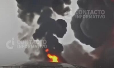 Rayo impacta Terminal de Almacenamiento y Servicios Portuarios Pajaritos; evacúan a trabajadores