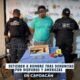 Detienen a hombre tras denuncias por disparos y amenazas en Capoacán