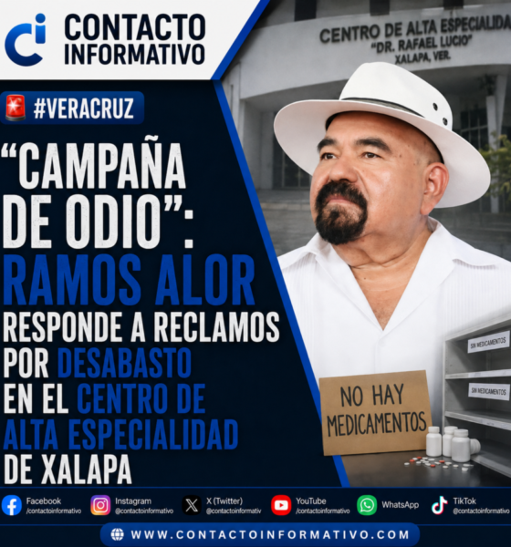 “Campaña de odio”: Ramos Alor responde a reclamos por desabasto en el Centro de Alta Especialidad de Xalapa