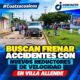 Buscan frenar accidentes con nuevos reductores de velocidad en Villa Allende