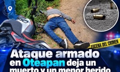 Ataque armado en Oteapan deja un muerto y un menor herido