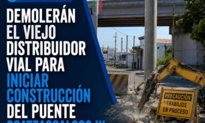 Demolerán el viejo distribuidor vial para iniciar construcción del puente Coatzacoalcos III