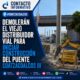 Demolerán el viejo distribuidor vial para iniciar construcción del puente Coatzacoalcos III