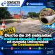 Ducto de 24 pulgadas mejora desalojo de agua en avenida Universidad de Coatzacoalcos
