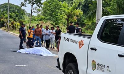 Motociclista muere al derrapar en camino rural de Minatitlán