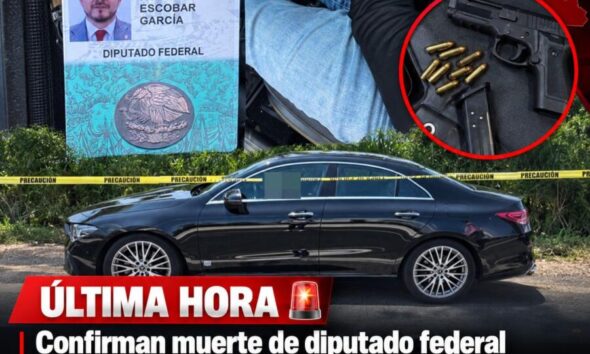 Confirman muerte de diputado federal Zenyazen Escobar; tenía un arma de fuego entre sus pertenencias: Gobierno de Veracruz
