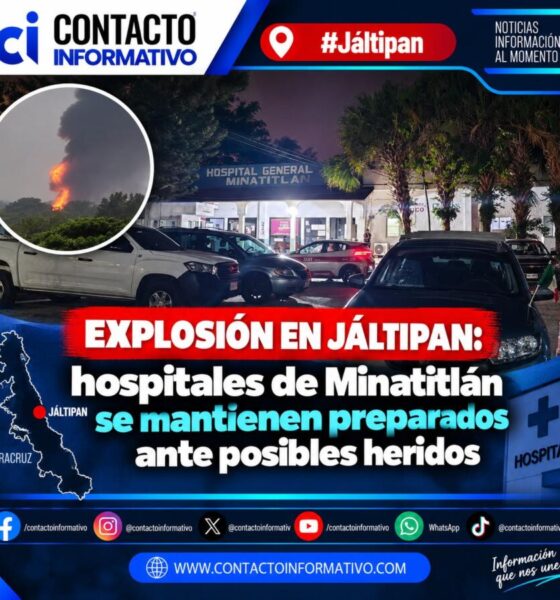 Explosión en Jáltipan: hospitales de Minatitlán se mantienen preparados ante posibles heridos