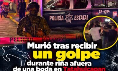 Murió tras recibir un golpe durante riña afuera de una boda en Tatahuicapan