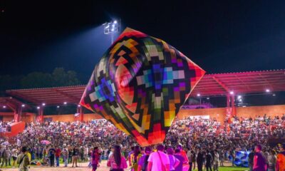 San Andrés Tuxtla se llena de color durante el segundo día del Festival Internacional del Globo