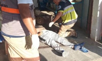 Tragedia en Oteapan: hombre muere repentinamente afuera de un negocio