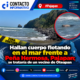 Hallan cuerpo flotando en el mar frente a Peña Hermosa, Pajapan; se trataría de un vecino de Oteapan