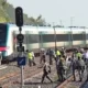 Descarrila vagón del Tren Maya