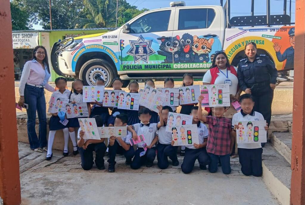 Promueve Cosoleacaque la prevención y protección de niñas, niños y adolescentes