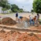 Dan seguimiento y concluyen trabajos de reparación en distintos puntos de Minatitlán