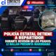 Policía Estatal detiene a repartidor durante revisión en Los Prados; le hallan presunta marihuana
