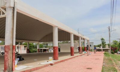 Continúan trabajos de mantenimiento en Minatitlán