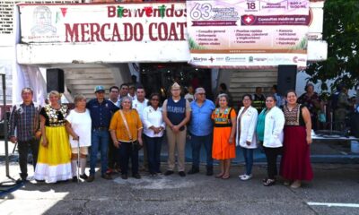 Con jornada de salud gratuita, celebran 63 años del Mercado Coatzacoalcos