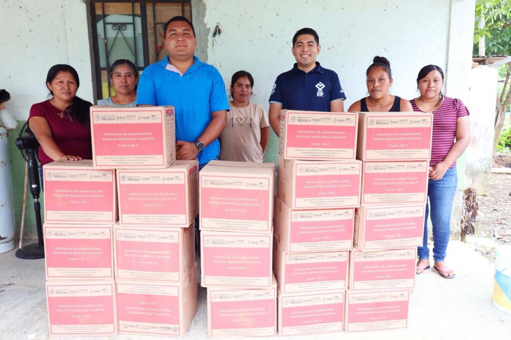 Sistema DIF Minatitlán fortalece la alimentación escolar en comunidades rurales