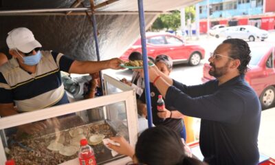 Entre tacos, recuerdos y amistad, Pedro Miguel Rosaldo se reencuentra con Paco Chincoya