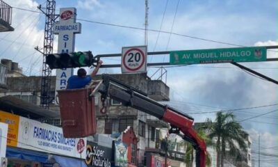 Gobierno Municipal atiende vialidad y embellece espacios públicos