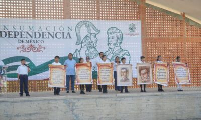 Cosoleacaque recuerda el legado de José María Morelos y Pavón con ceremonia cívica