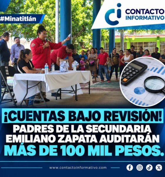 ¡Cuentas bajo revisión! Padres de la secundaria Emiliano Zapata auditarán más de 100 mil pesos