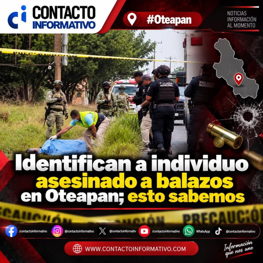 Identifican a individuo asesinado a balazos en Oteapan; esto sabemos