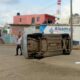 Colisión y volcadura deja cuatro personas lesionadas en Coatzacoalcos