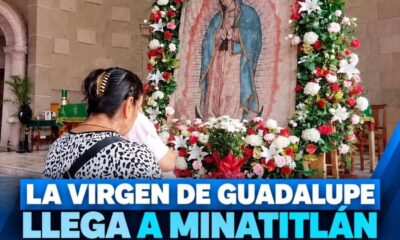 La Virgen de Guadalupe llega a Minatitlán: réplica de la Sagrada Tilma ya está en la Ruiz Cortines