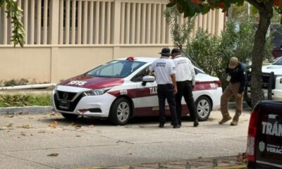 Sorpresivo operativo de tránsito y transporte público contra taxistas y motociclistas en el centro de Coatzacoalcos