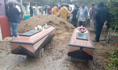Bajo la lluvia, dan el último adiós a las cuatro mujeres fallecidas en Villa Allende