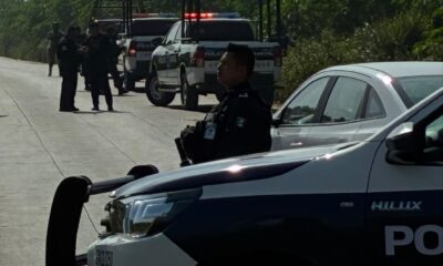 Hielera abandonada provoca movilización policiaca en Cosoleacaque; esto encontraron