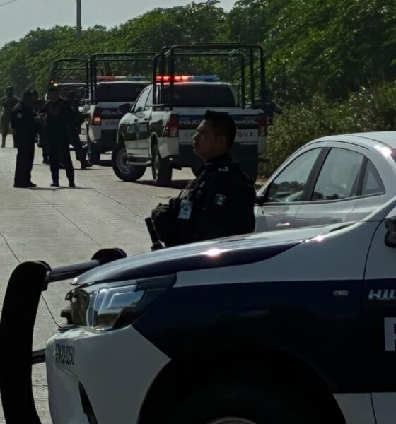 Hielera abandonada provoca movilización policiaca en Cosoleacaque; esto encontraron