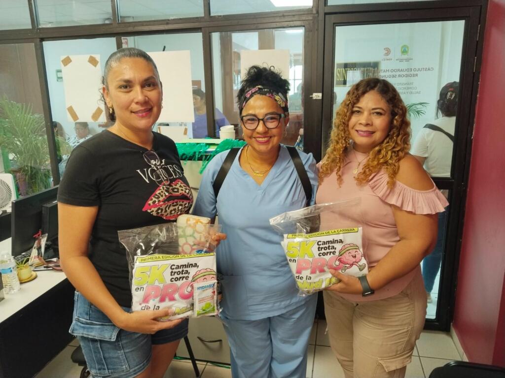 Más de 400 personas se suman a la carrera 5K por la salud mental en Coatzacoalcos